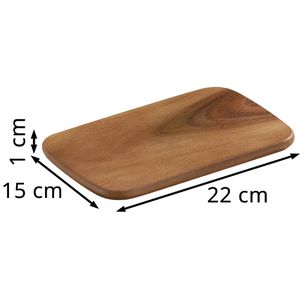 Produktbild für Schneidebrett Zassenhaus aus Akazienholz