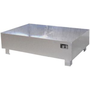 Auffangwanne BAUER WO-2/200, aus verzinktem Stahl