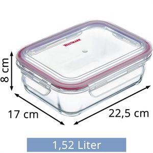 Produktbild für Frischhaltedose Westmark 23442270, aus Glas