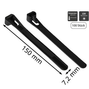 Produktbild für Kabelbinder Good-Connections KAB-R15S72, Kunststoff