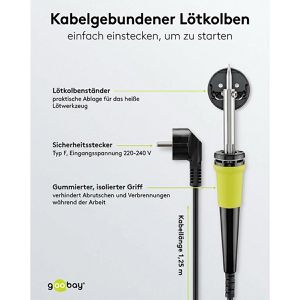 Produktbild für Lötkolben Goobay 51206