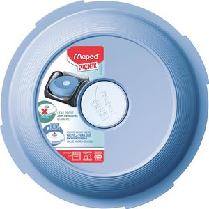 Produktbild für Mikrowellengeschirr Maped Concept transparent / blau, aus Glas