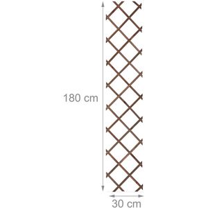 Produktbild für Rankgitter Relaxdays 10048824, braun, zur Wandmontage