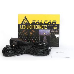 Produktbild für Lichterkette SALCAR 910084, 204 LED, innen + außen