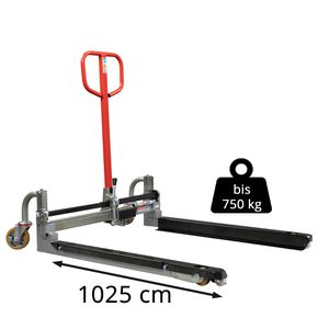 Produktbild für Hubwagen Manuvit Palbac, Tragkraft 750kg