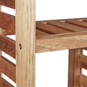 Produktbild für Badregal Relaxdays 10020647, aus Bambus, braun