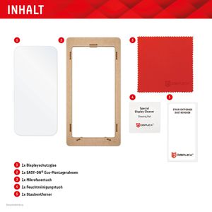 Produktbild für Displayschutzfolie Displex Panzerglas 2D, 10H