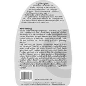 Produktbild für Lackversiegelung Nanoprotect Pearl &amp; Shine
