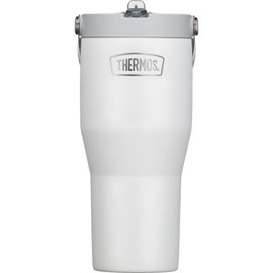 Produktbild für Thermobecher Thermos RS Flip Straw white mat, weiß