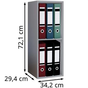 Produktbild für Aktenregal VCM Offas 916748, aus Holz