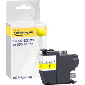Produktbild für Tinte Böttcher-AG für Brother LC-3217Y