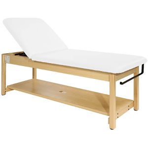 Produktbild für Behandlungsliege Teqler T146712, aus Holz, creme-weiß