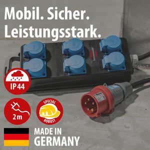 Produktbild für CEE-Stromverteiler Brennenstuhl BSV P, mobil, für außen