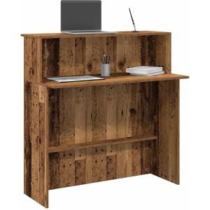 Produktbild für Empfangstheke vidaXL 859031, altholz braun