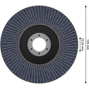 Produktbild für Fächerschleifscheibe Bosch X451, 2608626181