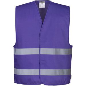 Produktbild für Warnweste Portwest Iona Weste F474, violett