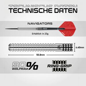 Produktbild für Dartscheibe WINMAU Blade 6 TC 360 Set, mit PDC Zertifizierung