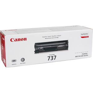 Produktbild für Toner Canon 737, 9435B002 schwarz