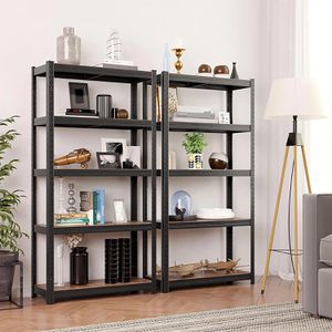 Produktbild für Schwerlastregal Songmics 5 Holzböden