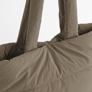 Produktbild für Einkaufstasche BagBase Quilted Tote BG701, olivgrün