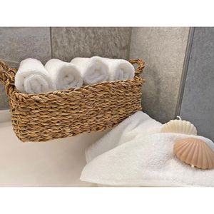 Produktbild für Waschlappen Zollner Grado Set, weiß, 30 x 30 cm