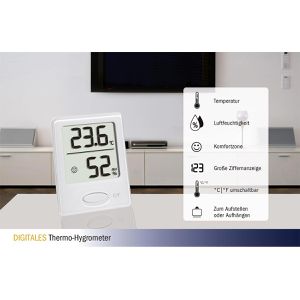 Produktbild für Thermo-Hygrometer TFA 30.5041.02, digital