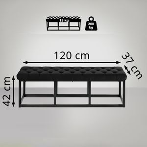 Produktbild für Sitzbank CLP Polson, 318772, bis 200 kg
