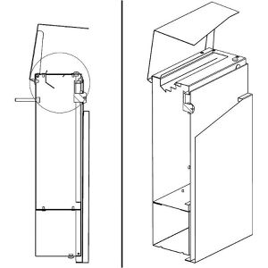 Produktbild für Entnahmesicherung SafePost Universal-Entnahmeschutz