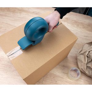 Produktbild für Packbandabroller Helit H6380034 the bagel, blau