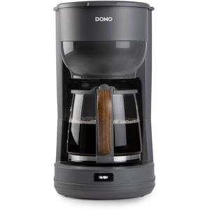 Produktbild für Kaffeemaschine Domo Wood You, DO754K, mit Glaskanne