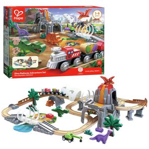 Spielzeugeisenbahn Hape E3795 Dino-Abenteuer
