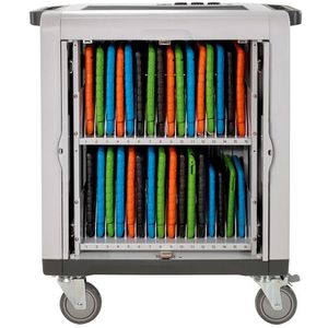 Produktbild für Tabletwagen Parat Paraproject Trolley i32 Pro, weiß