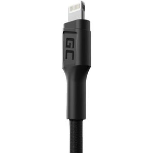 Produktbild für Ladekabel Green-Cell GC PowerStream, schwarz, 2m