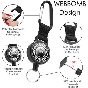 Produktbild für Schlüsselanhänger Webbomb 6421