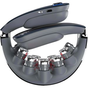 Produktbild für Nackenmassagegerät SKG G7 Pro-Fold, blau, mit Akku