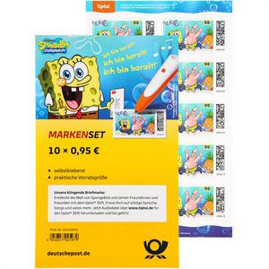Produktbild für Briefmarken DeutschePost Set, 10 Stück à 95cent
