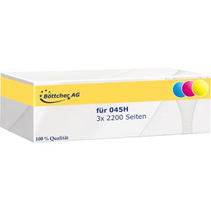 Produktbild für Toner Böttcher-AG für Canon 045H Multipack