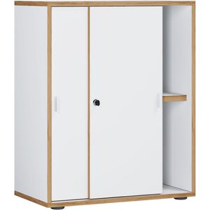 Schiebetürenschrank VCM Salia 920732, Holz