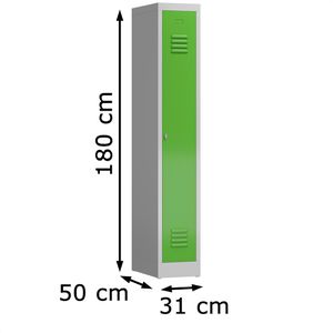 Produktbild für Spind ClassiX X-510115, grün
