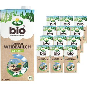 Milch Arla H-Weidevollmilch, Fettgehalt 3,8%