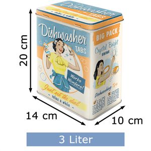 Produktbild für Vorratsdose Nostalgic-Art Dishwasher Tabs L