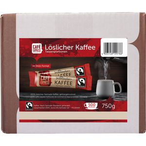 Produktbild für Kaffee Hellma Café Express Kaffeesticks intensiv
