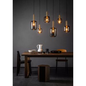 Produktbild für Pendelleuchte Lucide Joanet, 6-flammig, mit E27-Fassung