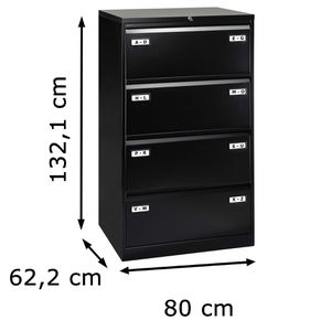 Produktbild für Hängeregisterschrank Bisley-Light CDF4-633