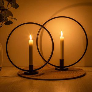 Produktbild für Kerzenständer Böttcher-AG Ring, schwarz