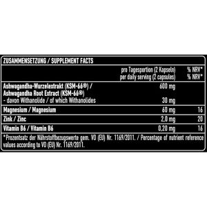 Produktbild für Ashwagandha ESN Ashwa+, 120 Kapseln