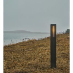 Produktbild für Wegeleuchte Nordlux Aludra 95 Seaside, schwarz, 230V Netzstrom