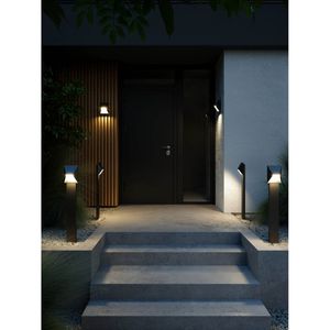 Produktbild für Wegeleuchte Nordlux Pontio, schwarz, mit 230 V Netzstrom