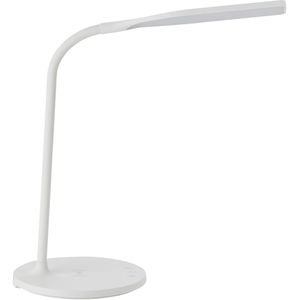 Produktbild für Schreibtischlampe Brilliant Joni, weiß, LED, dimmbar
