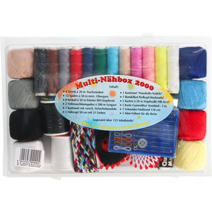 Nähset alzetta Multi-Nähbox 2000, für Anfänger und Nähmaschine